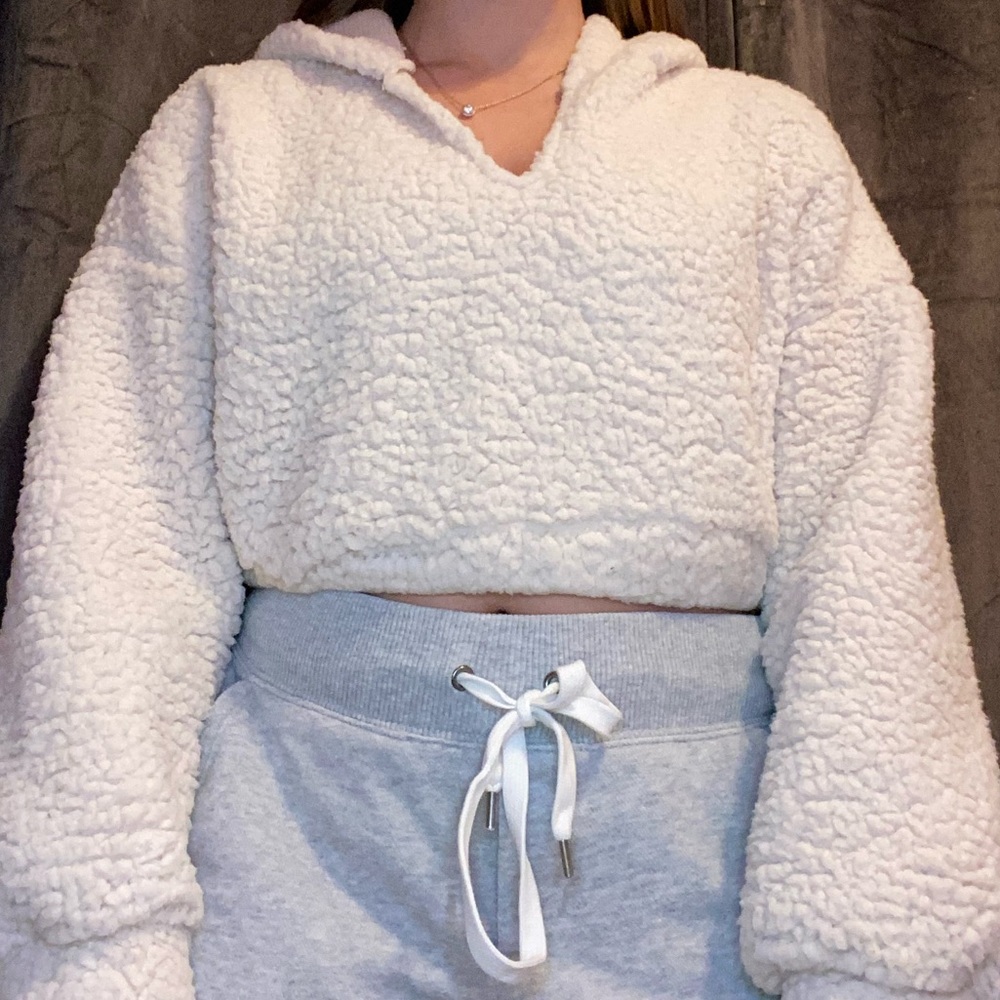 Sherpa hoodie
